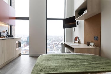 1 bed studio, John Street, Merchant City, Glasgow, G11JF - Image 7